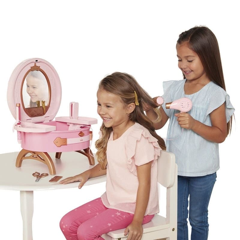 Set da viaggio Disney Princess con 3 scomparti portaoggetti