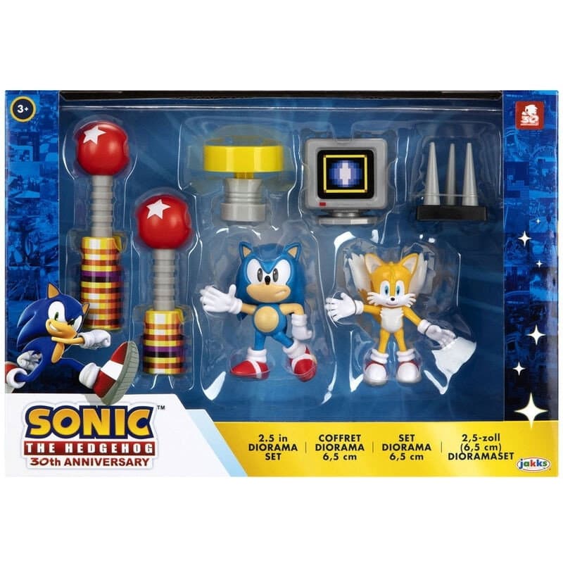 Coffret Sonic Diorama avec figurines et accessoires de collection