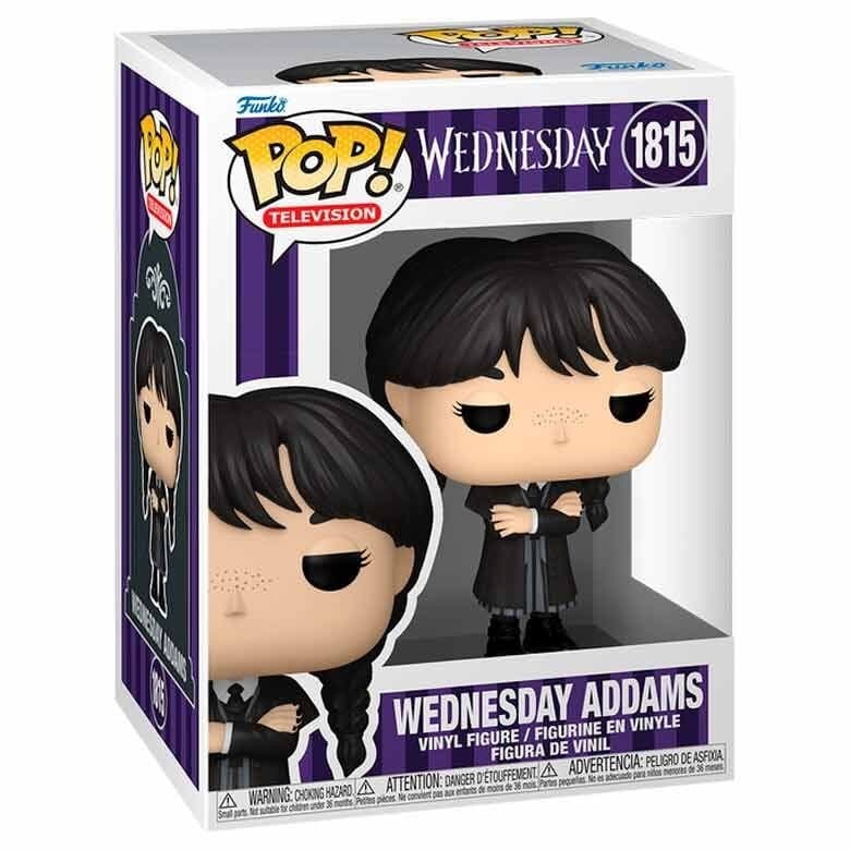 Costume Mercredi Addams pour enfants, taille M, ensemble 3 pièces