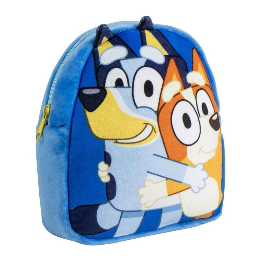 Sac à dos en peluche Bluey 22 cm pour enfants, doux et résistant