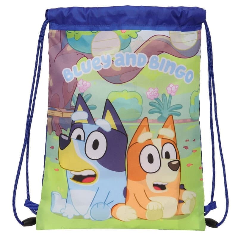Borsa da palestra Bluey da 34 cm: resistente, leggera, perfetta per i bambini