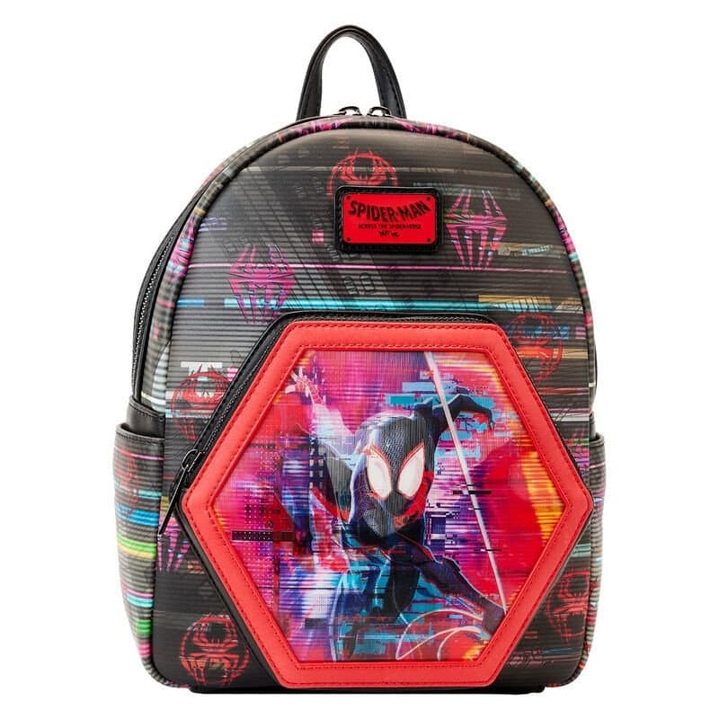 Zaino lenticolare Spiderman 27 cm - Design Across the Spider-Verse