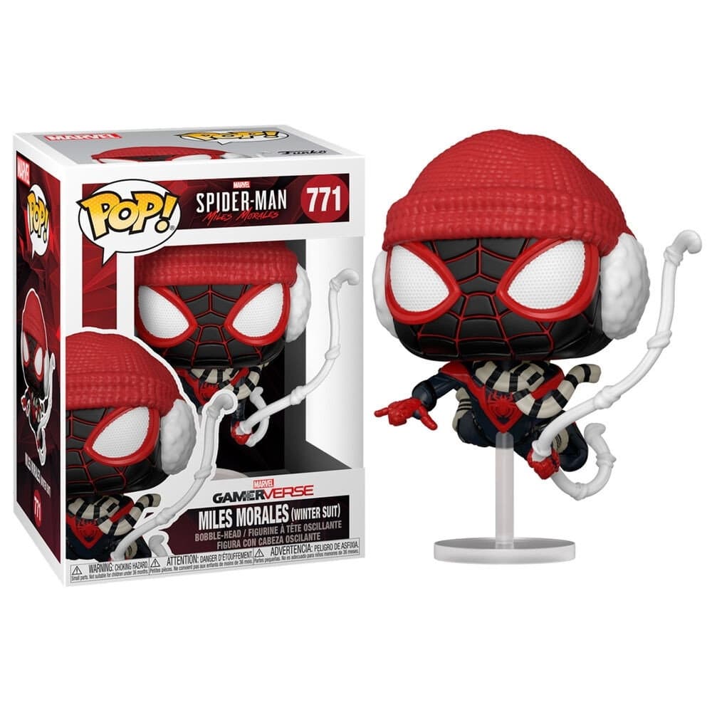 Spiderman Miles Morales Winteranzug für Kinder, Größe 4-12