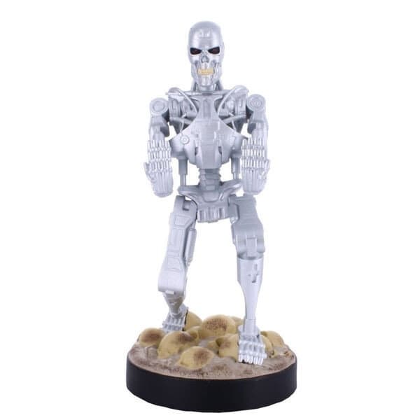 Klemmhalterung für Terminator-Figur, 21 cm Kabelabspann-Display