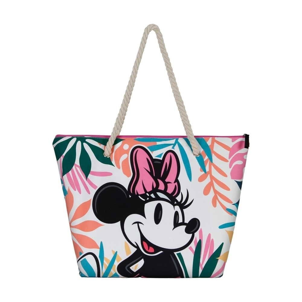Borsa da spiaggia Minnie Mouse per bambini, leggera e spaziosa