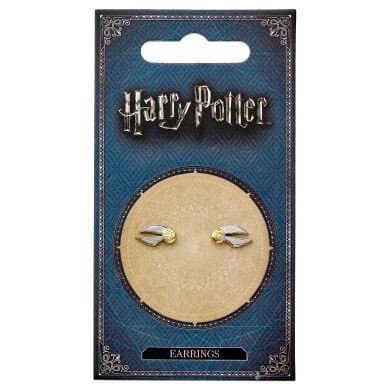 Boucles d'oreilles Vif d'or pour les fans d'Harry Potter, idée cadeau