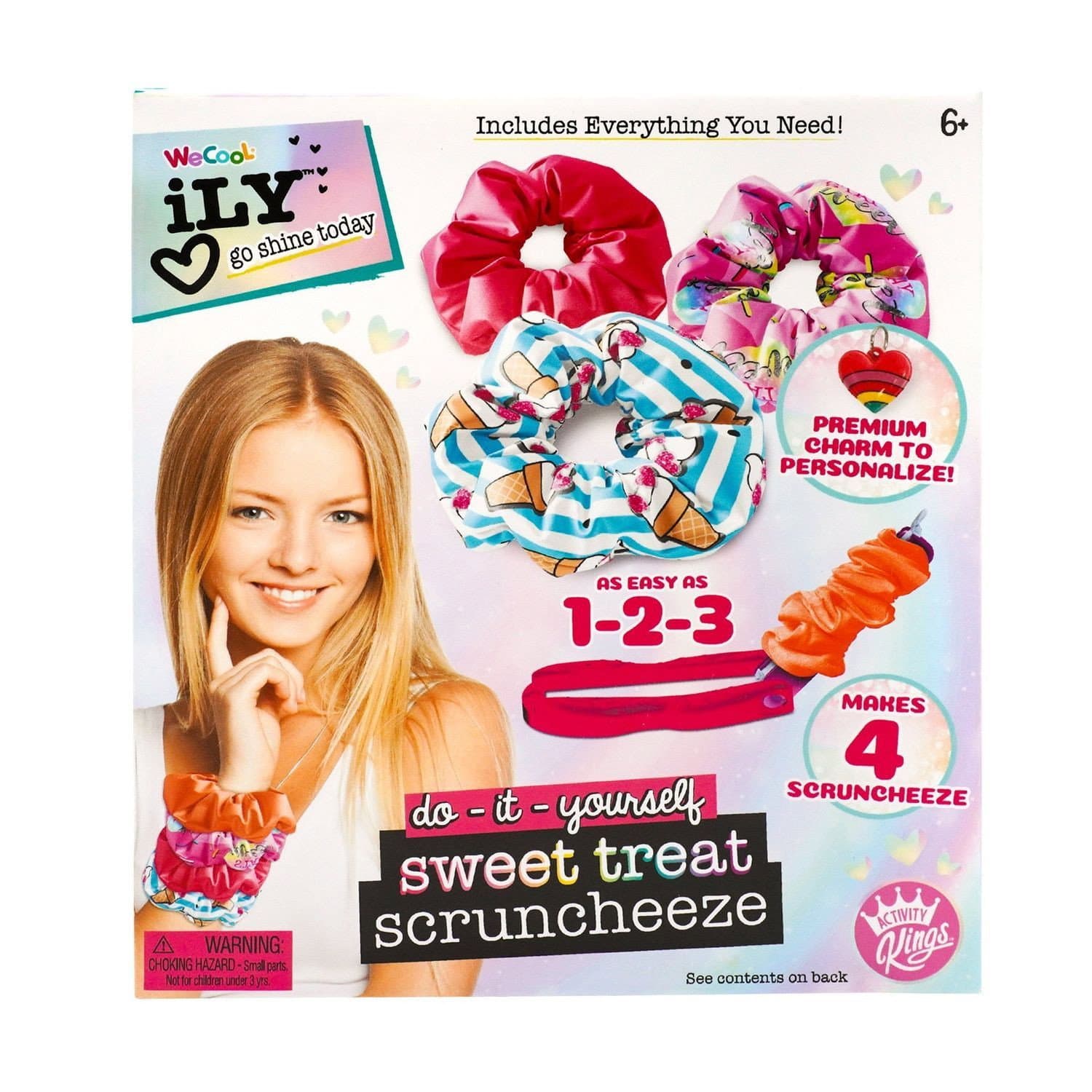 Set fai da te per realizzare accessori creativi per capelli