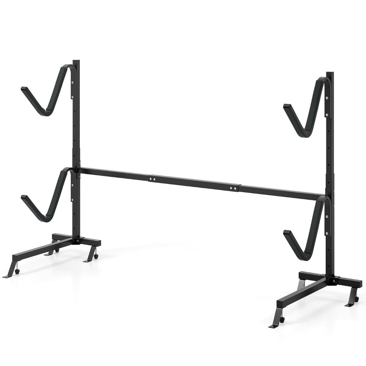 Support de rangement pour kayak – Capacité de 80 kg, crochets réglables