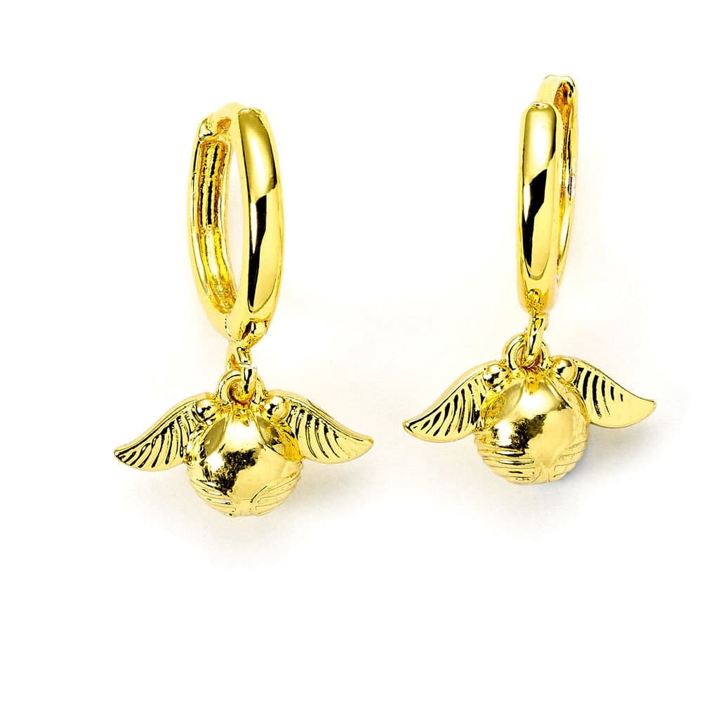 Boucles d'oreilles Harry Potter Vif d'or