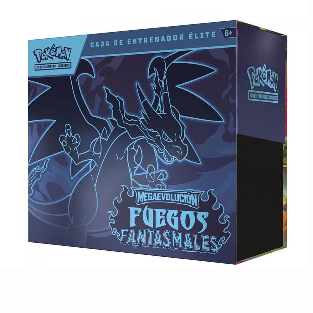 Amerikanisches Pokémon Phantasmal Flames Elite Trainer-Sammelkartenspiel (Latein)