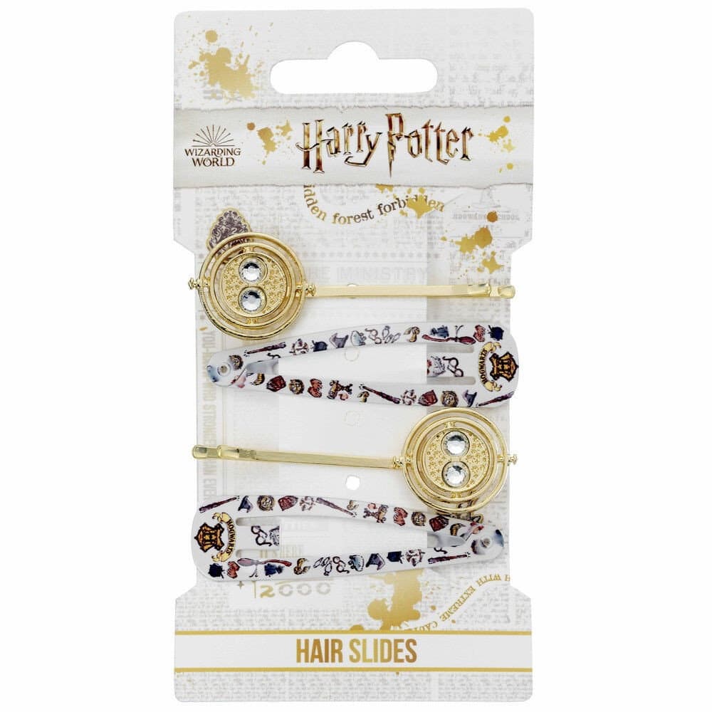 Confezione da 4 fermagli per capelli Giratempo di Harry Potter