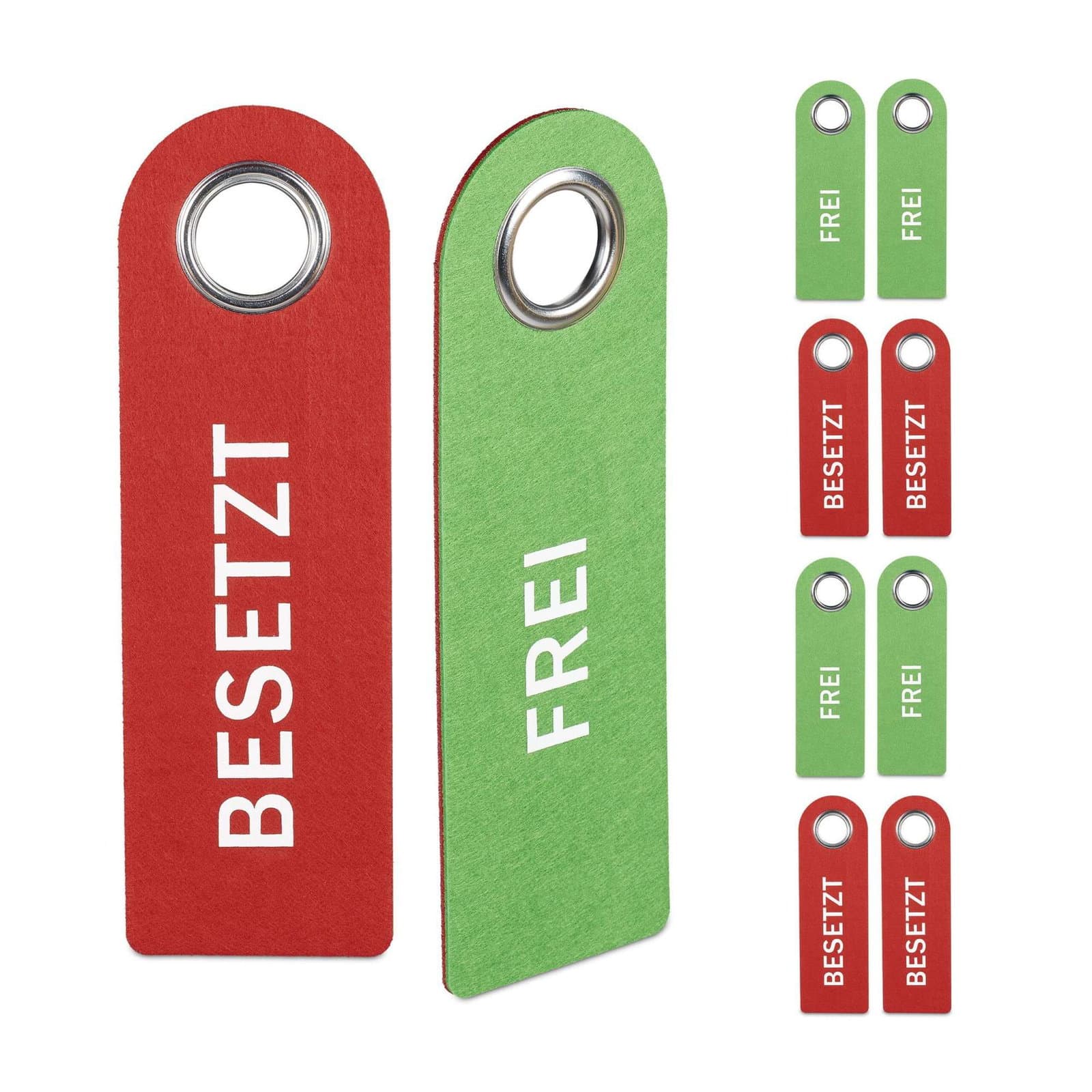 Türschild Besetzt Frei 10er Set