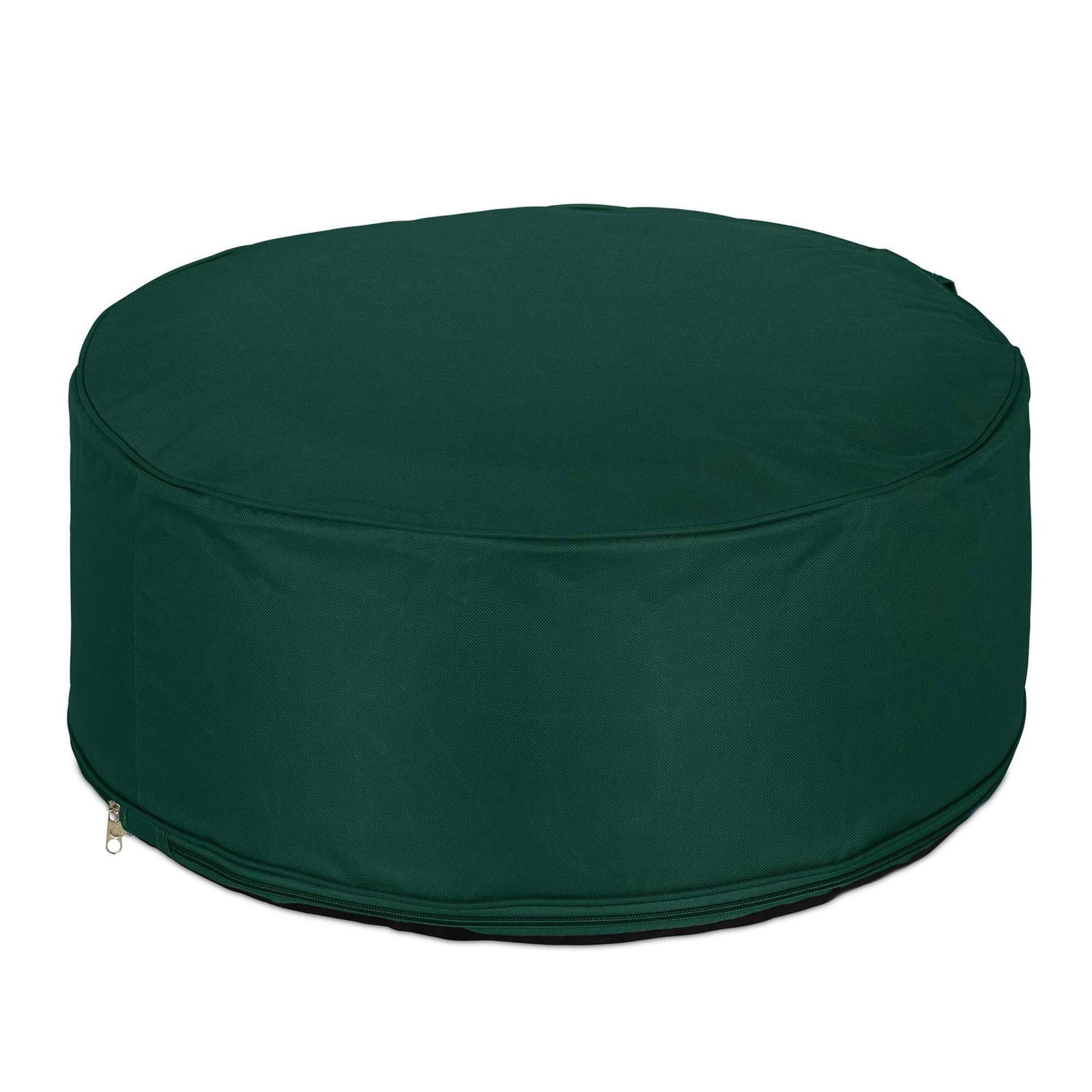 Tabouret gonflable vert