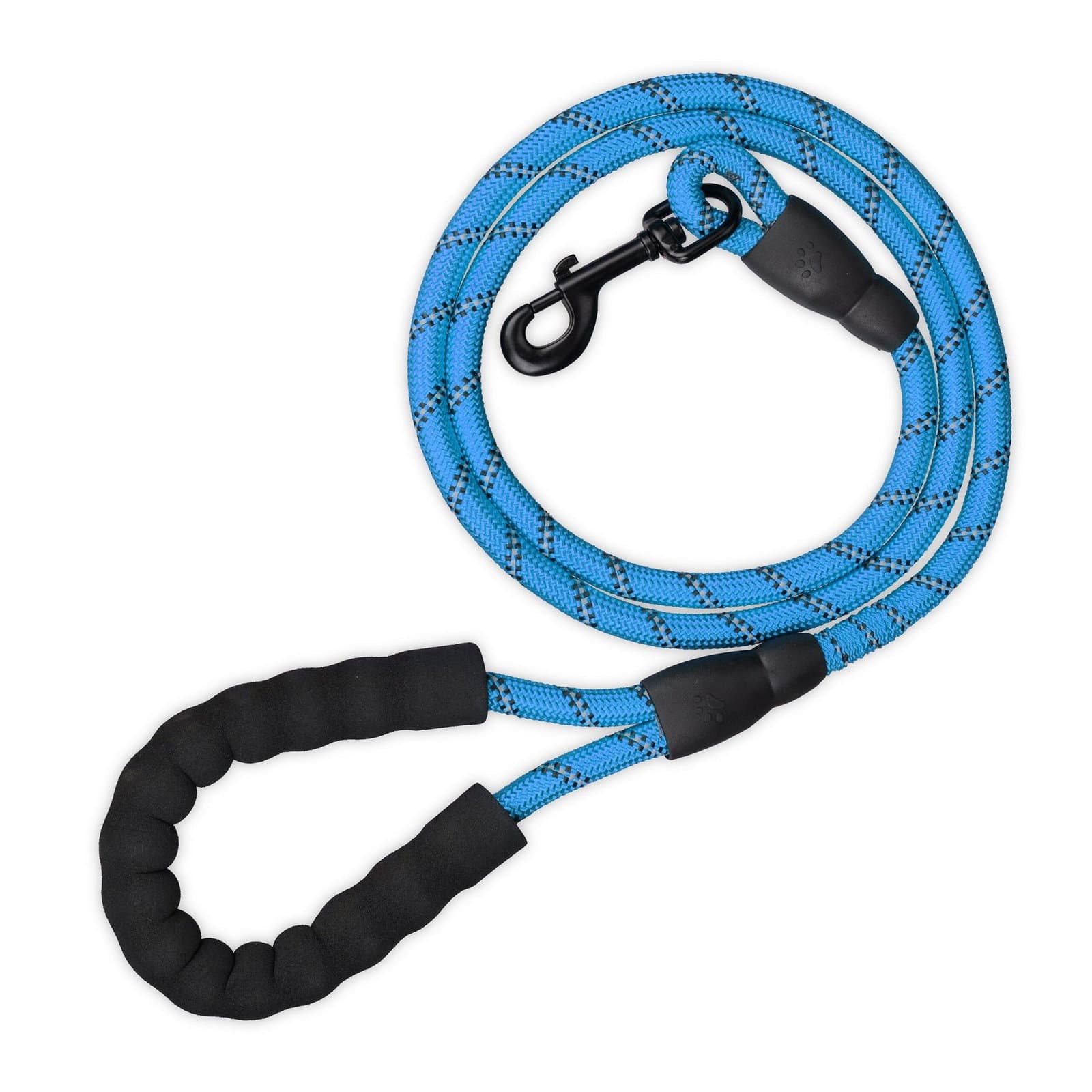 Guinzaglio imbottito per cani blu 150 cm
