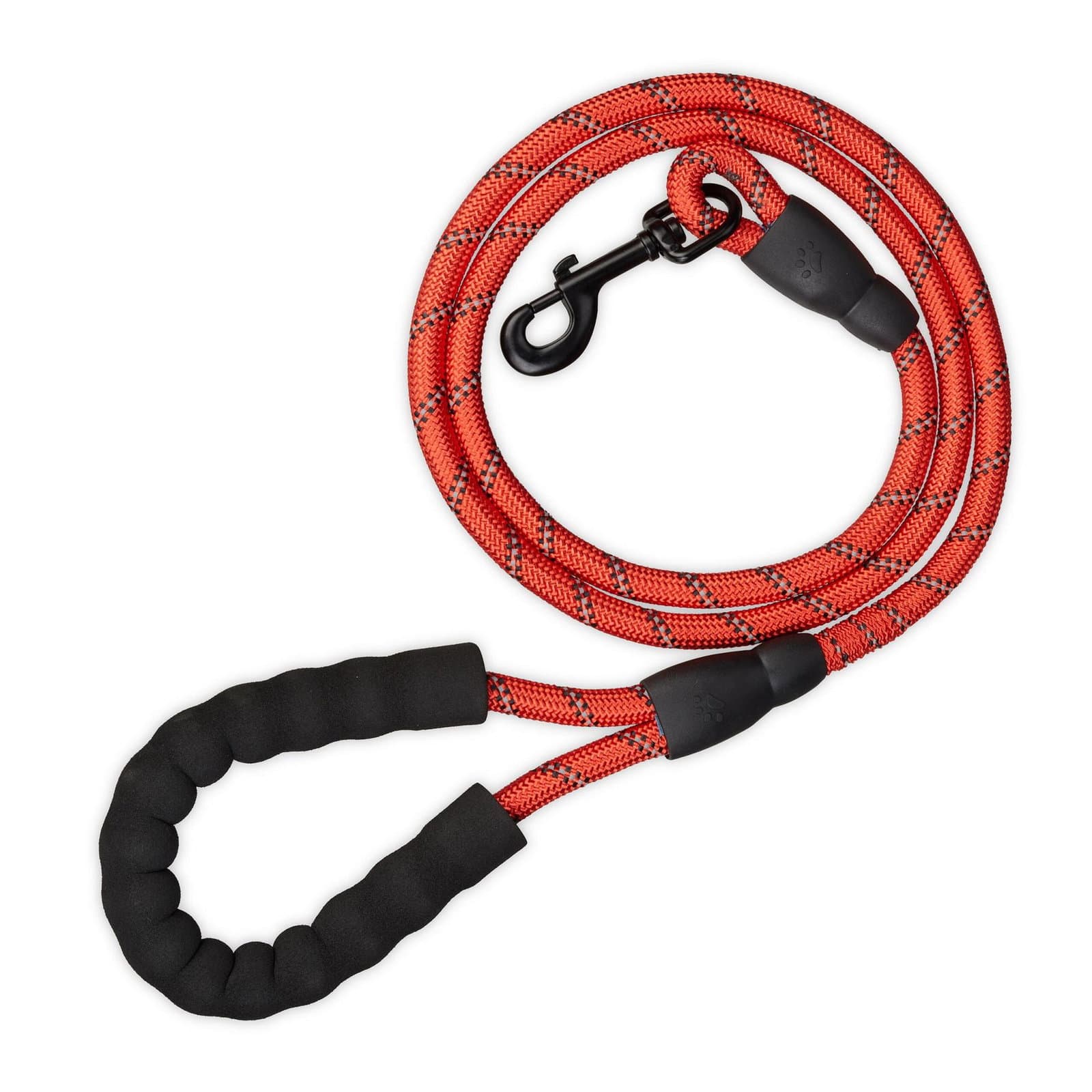 Guinzaglio imbottito per cani rosso 150 cm