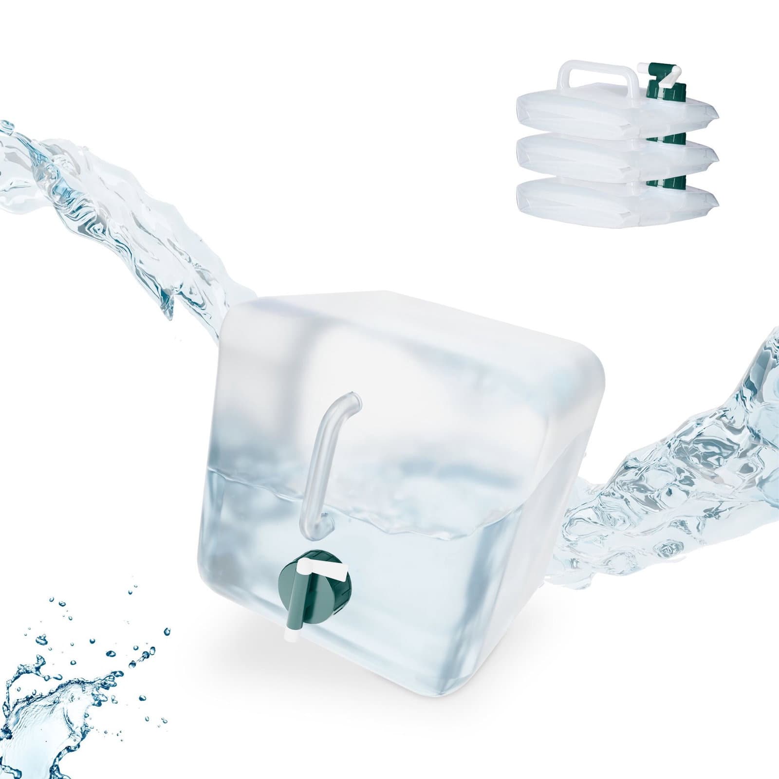 Capsules carrées pliables en lot de 4