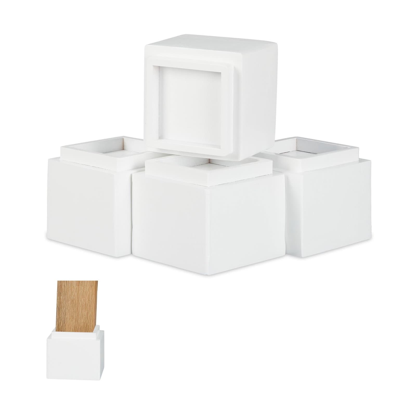 Set di 4 alzate per mobili in diversi colori. Colori
