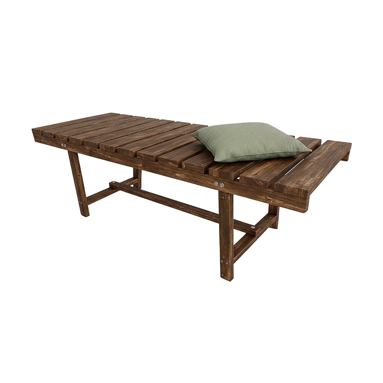 Panchina da giardino a 2 posti in legno di abete – Relax all'aperto
