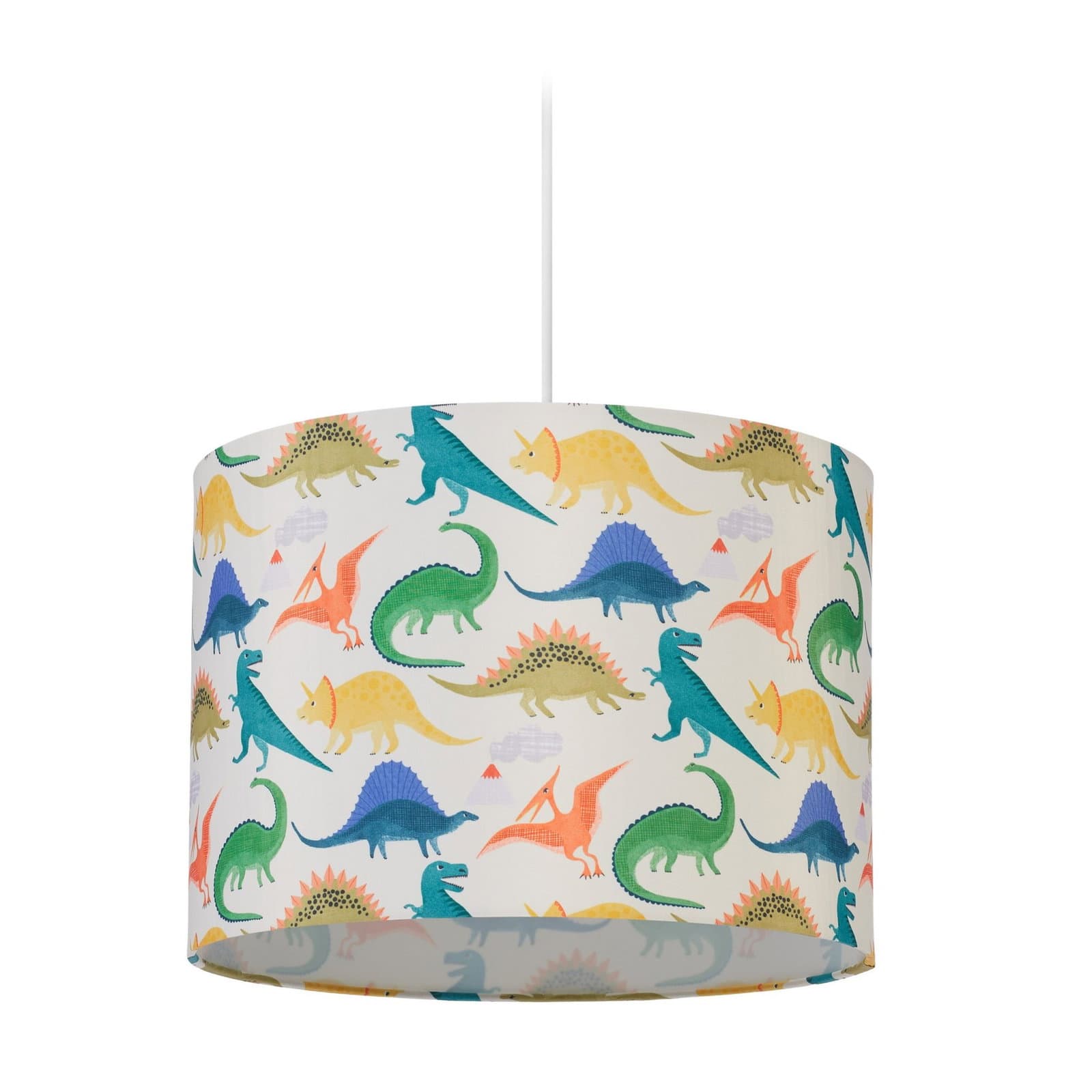 Lampada a sospensione Dino per cameretta dei bambini