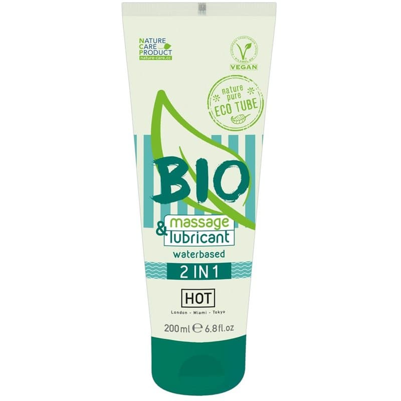 HOT Bio 2in1 Massage und Gleitgel 200 ml
