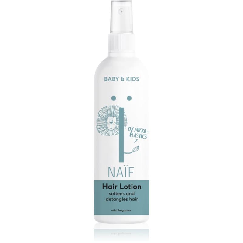 Naif Baby & Kids Hair Lotion Spülungsfreier nährender Conditioner für die leichte Kämmbarkeit des Haares 150 ml
