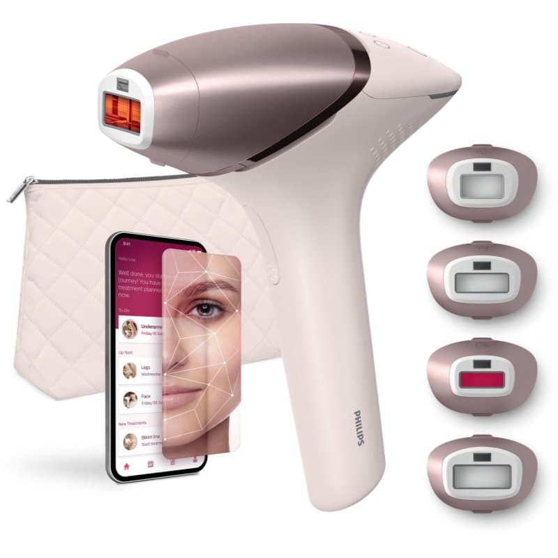 Philips Lumea Series 9900 SkinAI IPL BRI977/00 IPL Epilierer für Körper, Gesicht, Bikini- und Achselbereich 1 St.