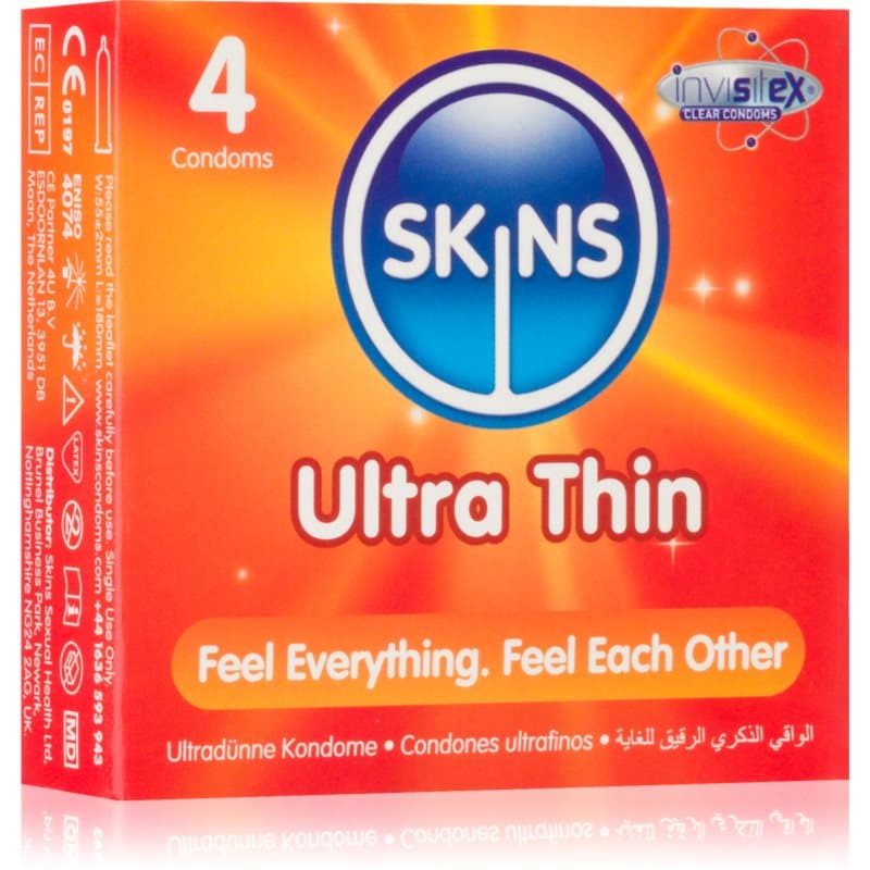 Skins Ultra Thin Kondome Vanilla 4 St.
