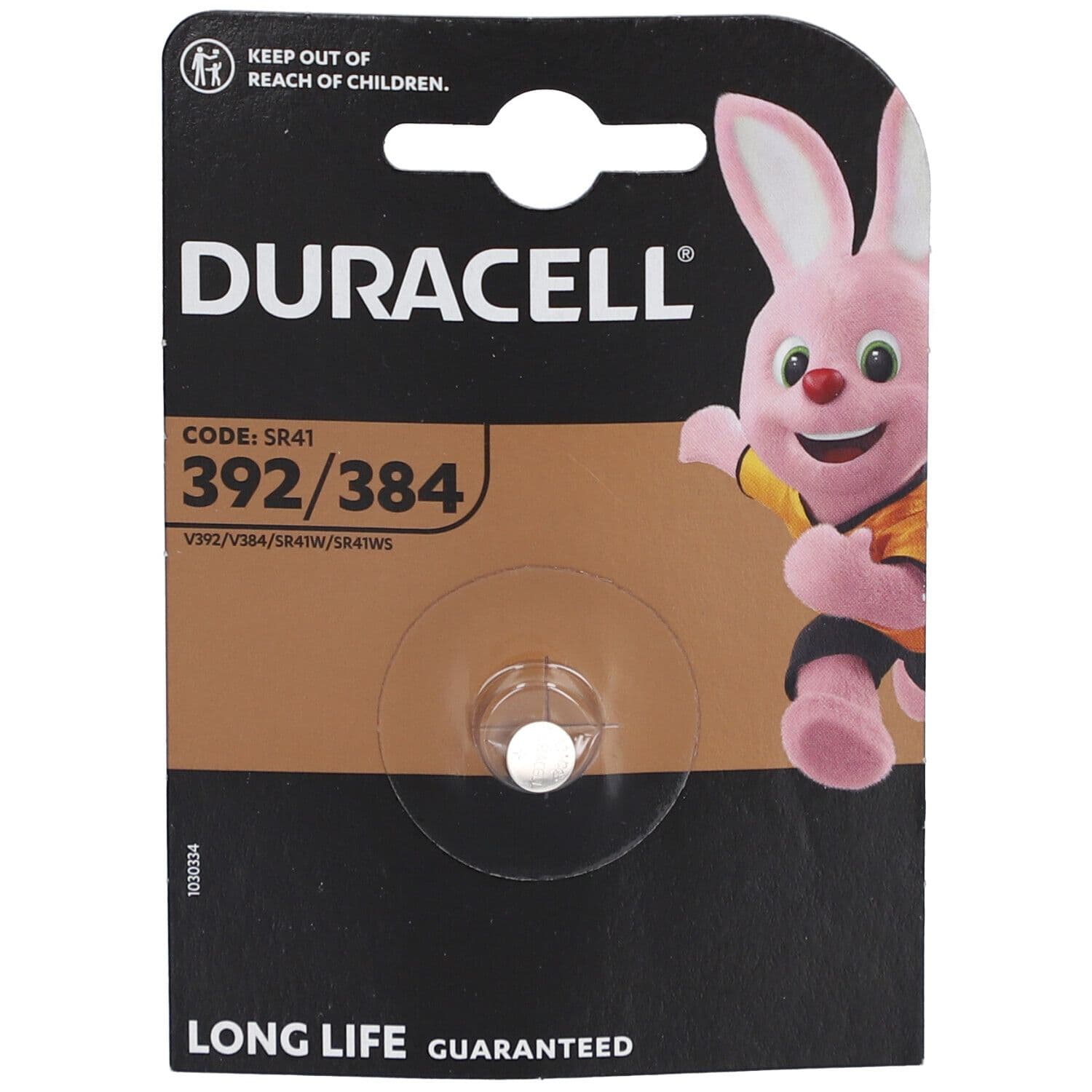 Duracell® 392/384 Knopfzellenbatterie