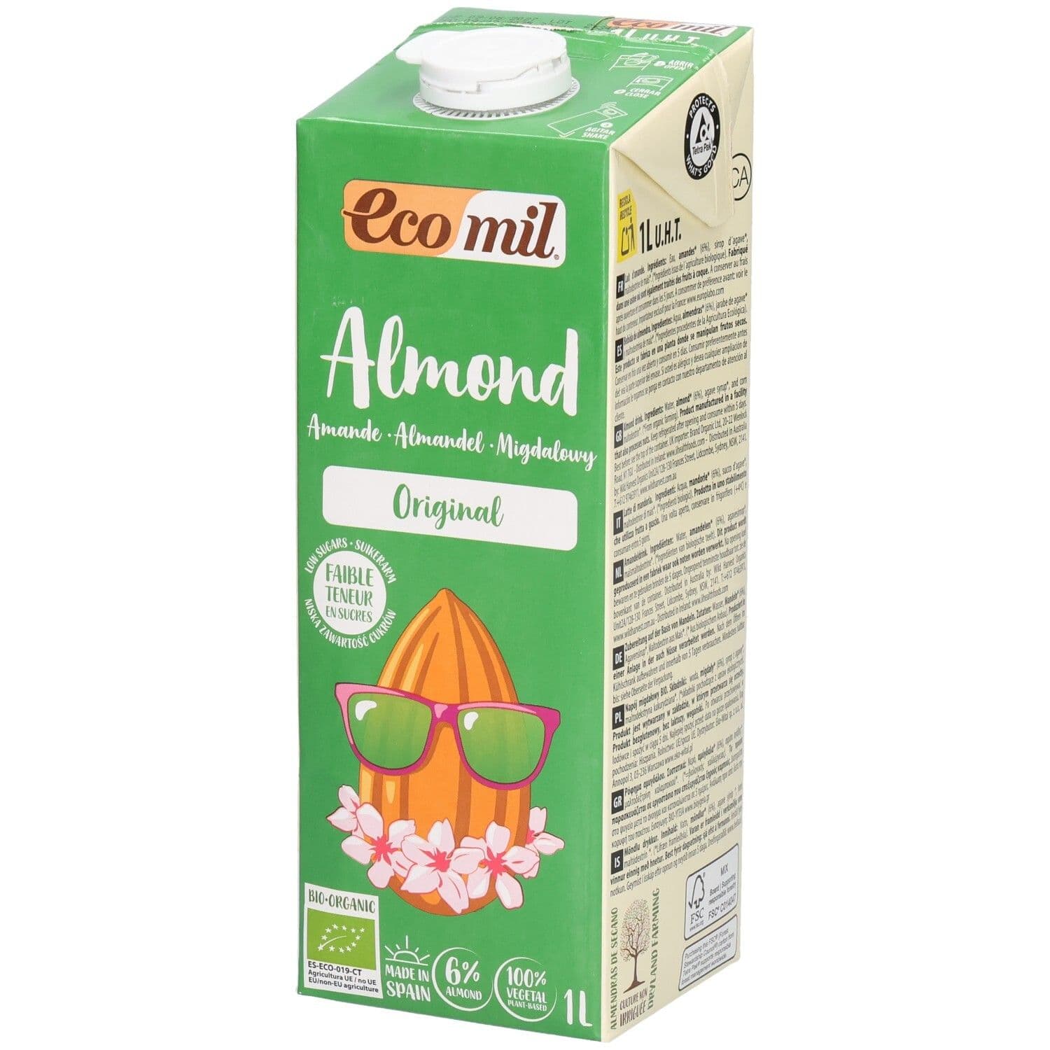 EcoMil® Original Bio-Mandelmilch