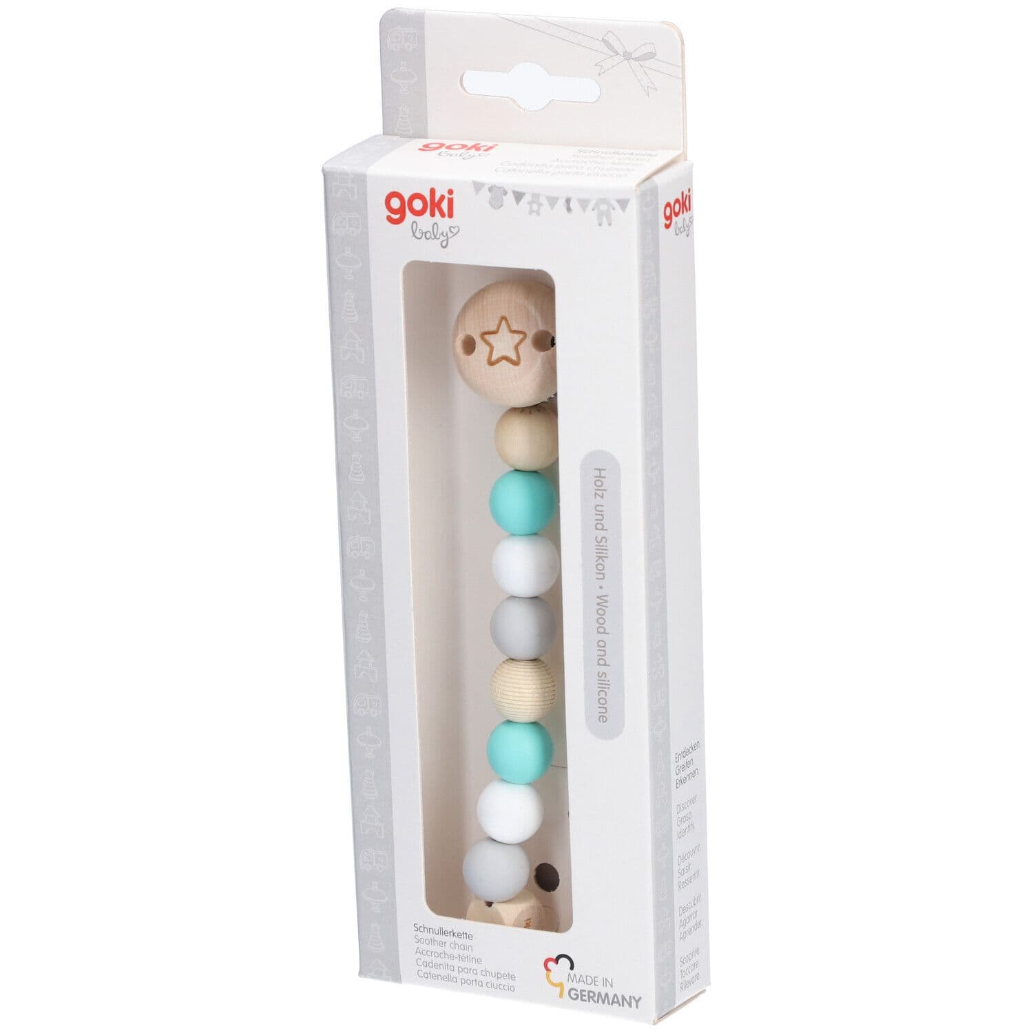 goki Baby Schullerkette Stern
