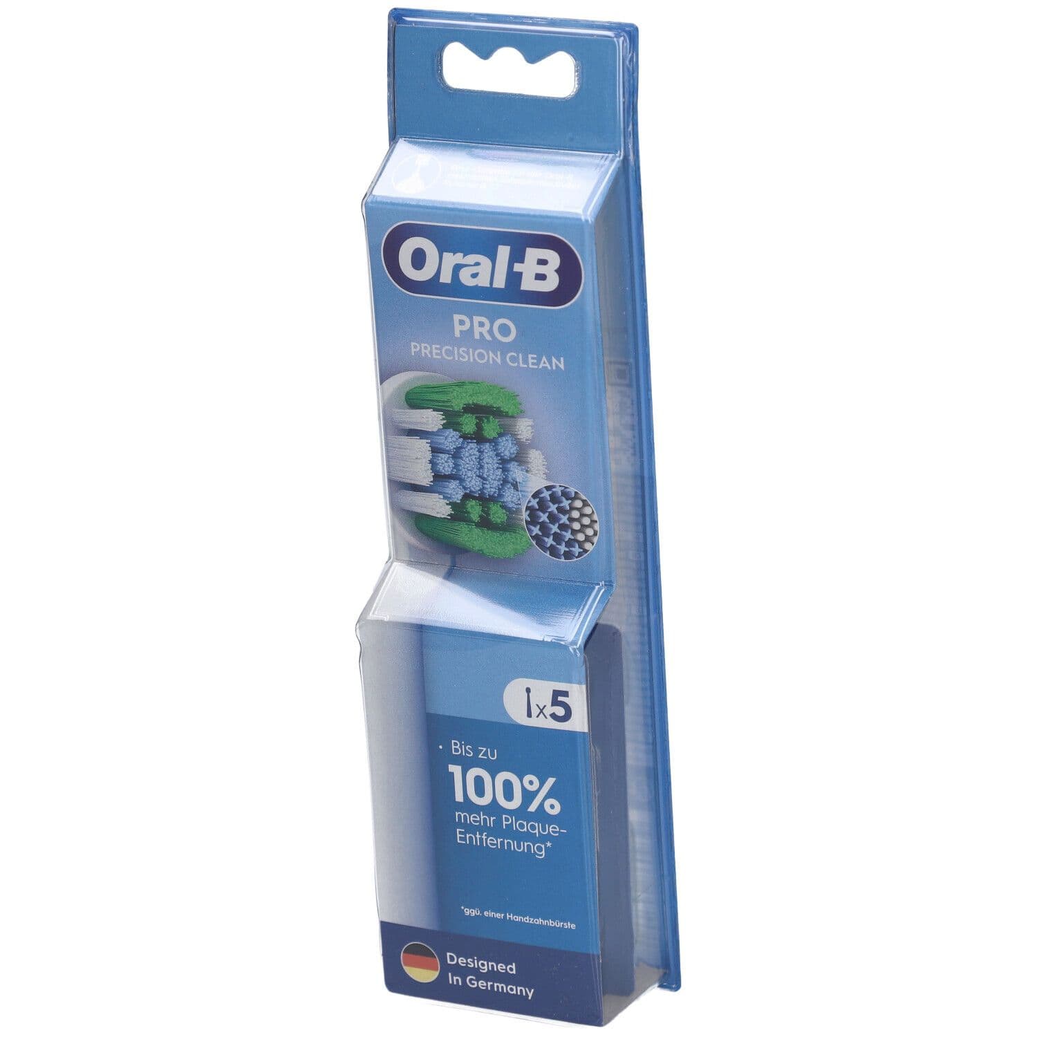 Oral-B Precision Clean Ersatzbürstenkopf, Weiss (5er-Pack)