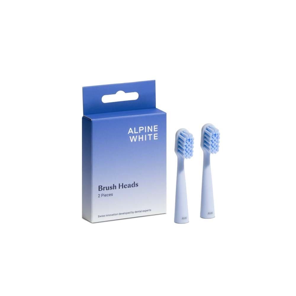 Alpine White Brush Heads | Ersatzschallzahnbürstenköpfe