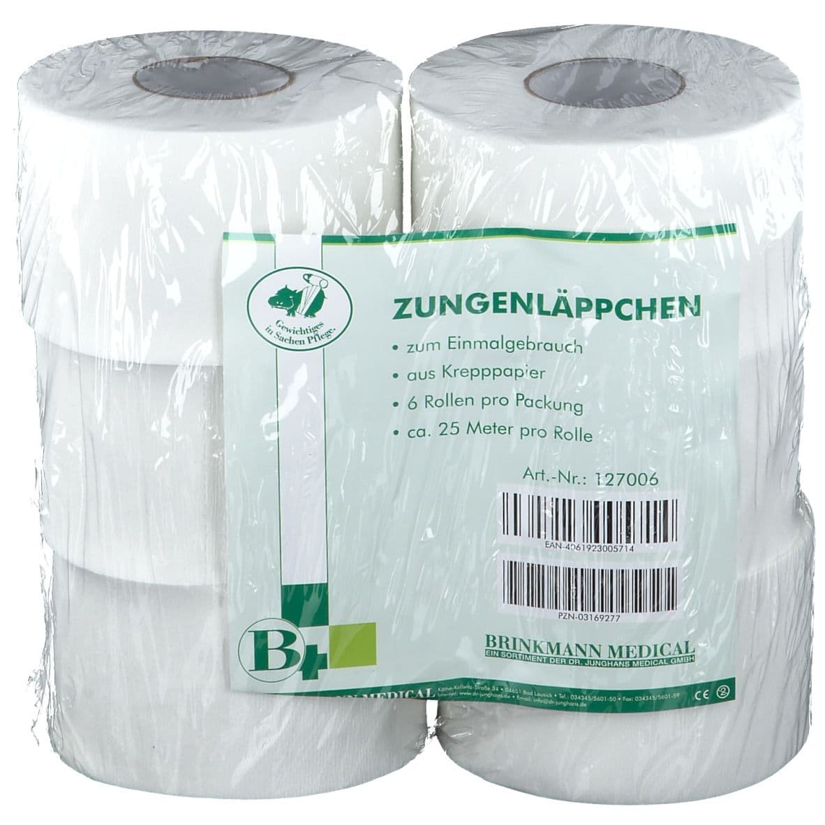 Brinkmann Zungenläppchen Kreppapier
