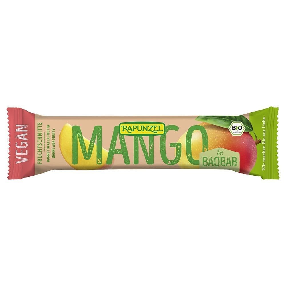 Rapunzel Bio Fruchtschnitte, Mango-Baobab
