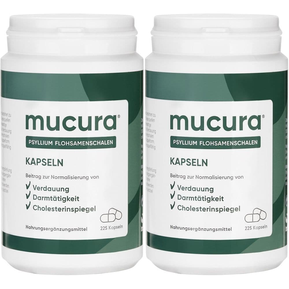 mucura® Flohsamenschalen Kapseln