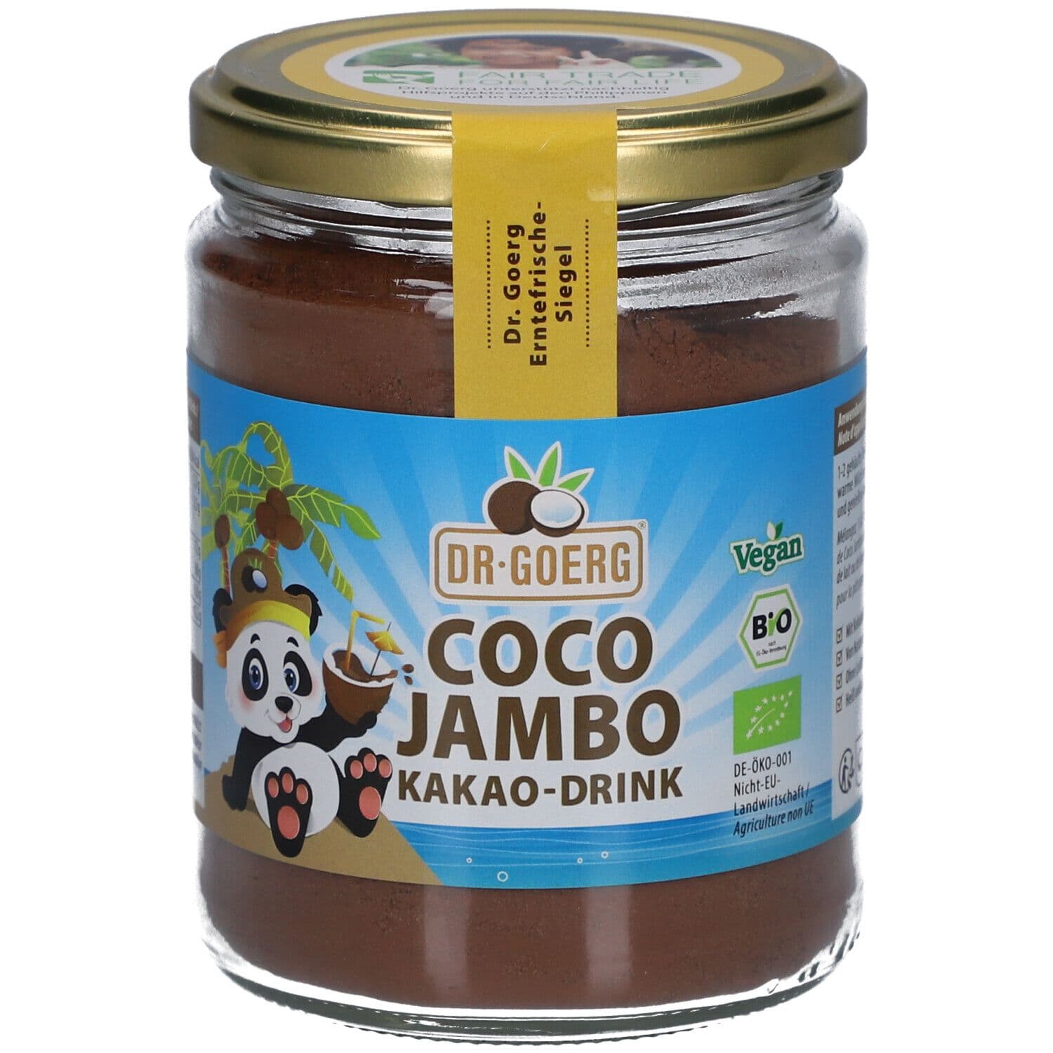 Coco Jambo – Bio-Kakao mit Kokosblütenzucker