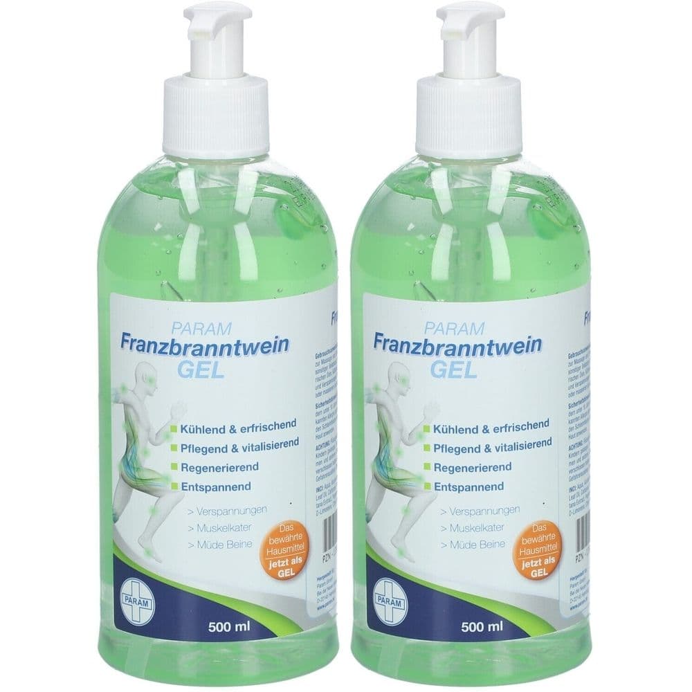 Param Franzbranntwein Gel Pump-Spender