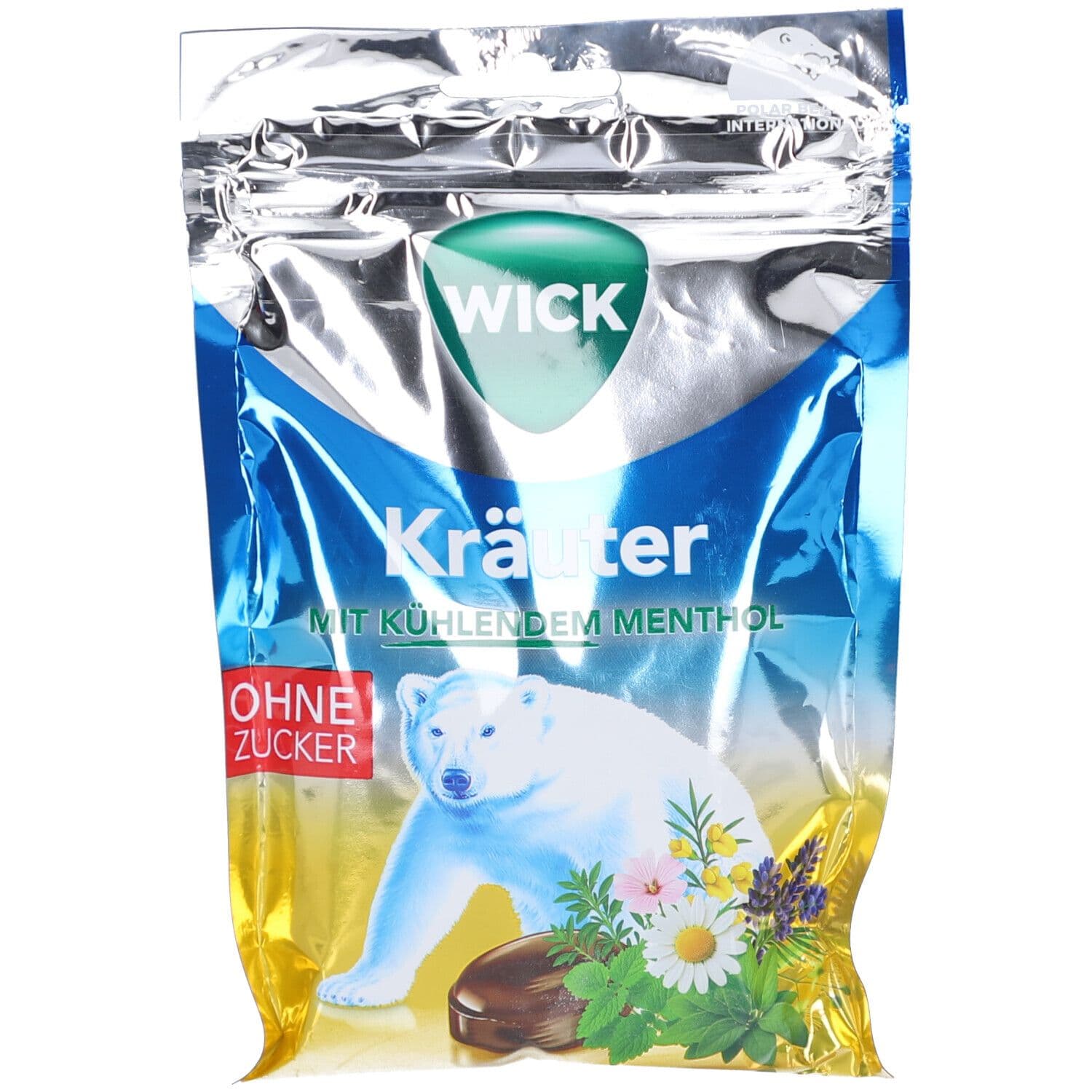 Wick Kräuter Hustenbonbons (zuckerfrei)