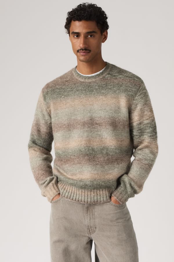 Levi's Laurel Crew Sweater - Herren - M - Braun / Braun