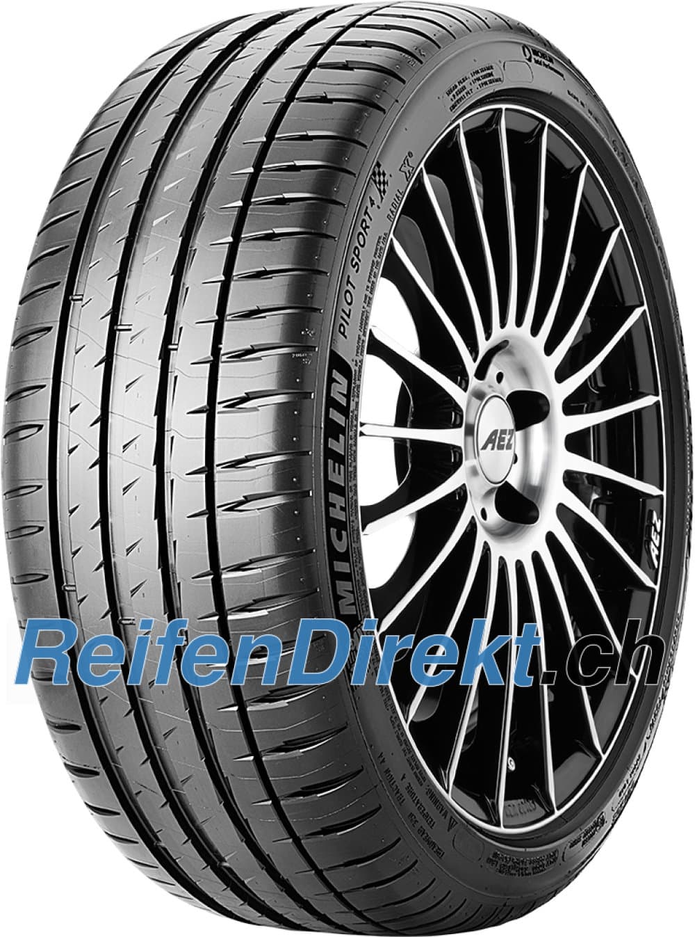 Michelin Pilot Sport 4 ( 255/40 R19 100Y XL *, EV Suitable, mit Felgenschutzleiste (FSL) )