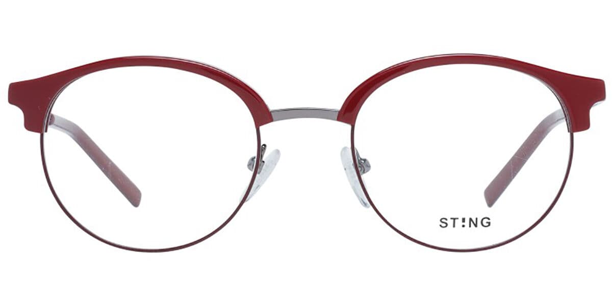 Sting VST181 0597 49mm Rote Herren Brillen