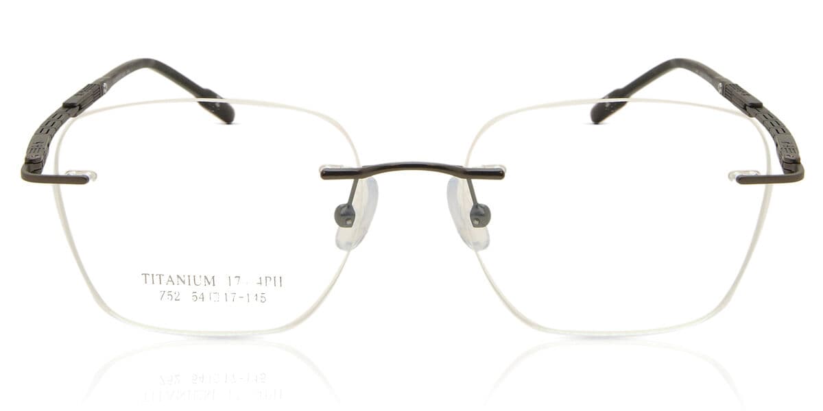 Herren Titanium Graue Brillen - Blaulichtbrille - SmartBuy Collection