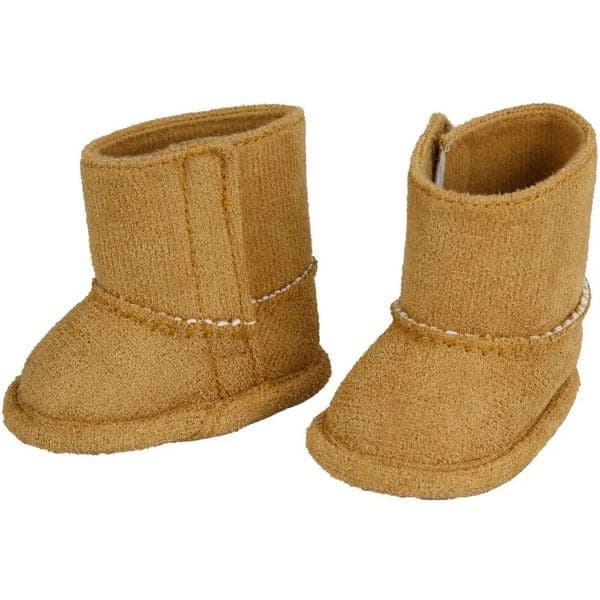Puppen-Stiefel in Wildleder-Optik, Gr. 38-45 cm