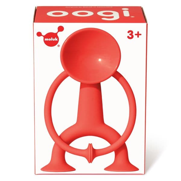 Moluk Oogi Elastische Spielfigur rot (MQ6)