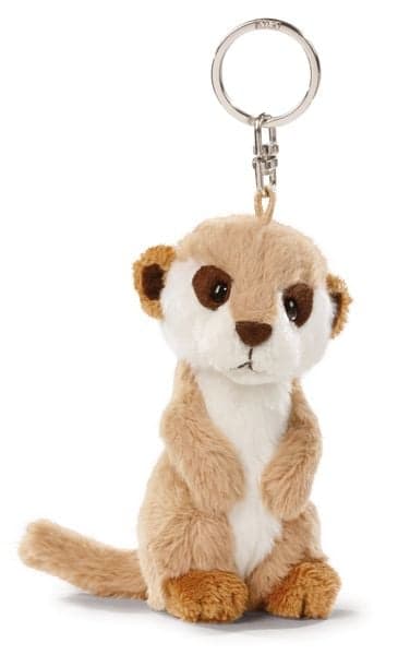 Schlüsselanhänger Erdmännchen 10cm an Header Karte