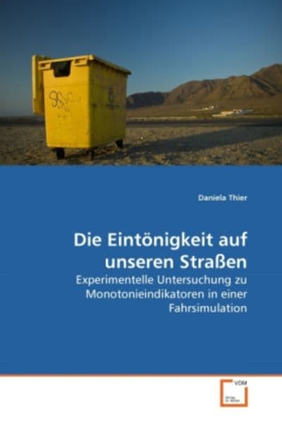 Thier, D: Eintönigkeit auf unseren Straßen