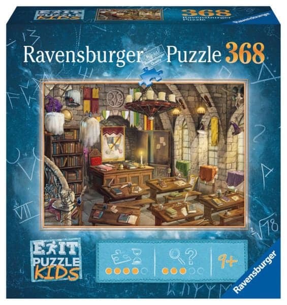 EXIT Puzzle Kids Ravensburger In der Zauberschule 368 Teile