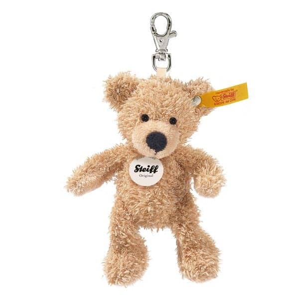 Steiff 111600 - Fynn Teddybär, Anhänger, beige, Plüsch, 12 cm