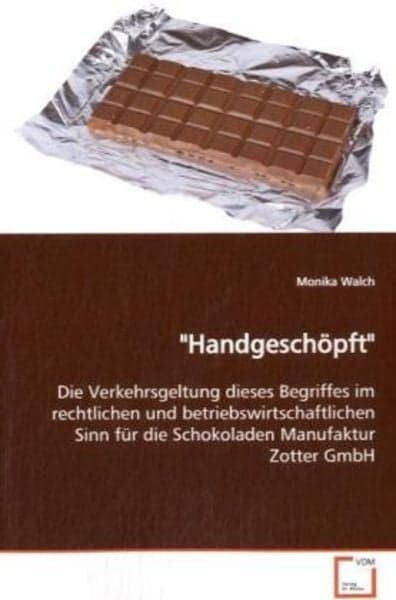 Walch, M: "Handgeschöpft"