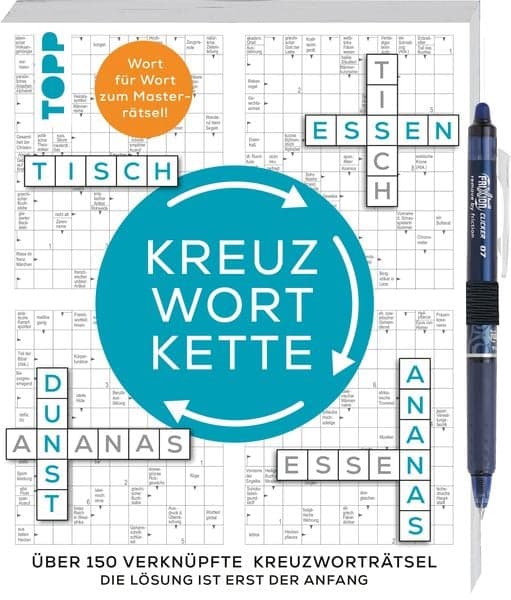 Die Kreuzwortkette – 150 verknüpfte Kreuzworträtsel: Die Lösung ist erst der Anfang